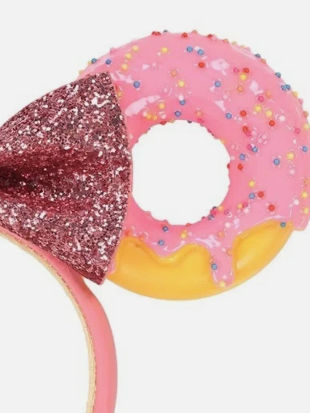 Tokyo Disney Resort Sweets Pop Donut Headband Vanellope Pink Bow Mickey Ears